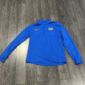 Nike University of Florida gators half zip pullover. Medium